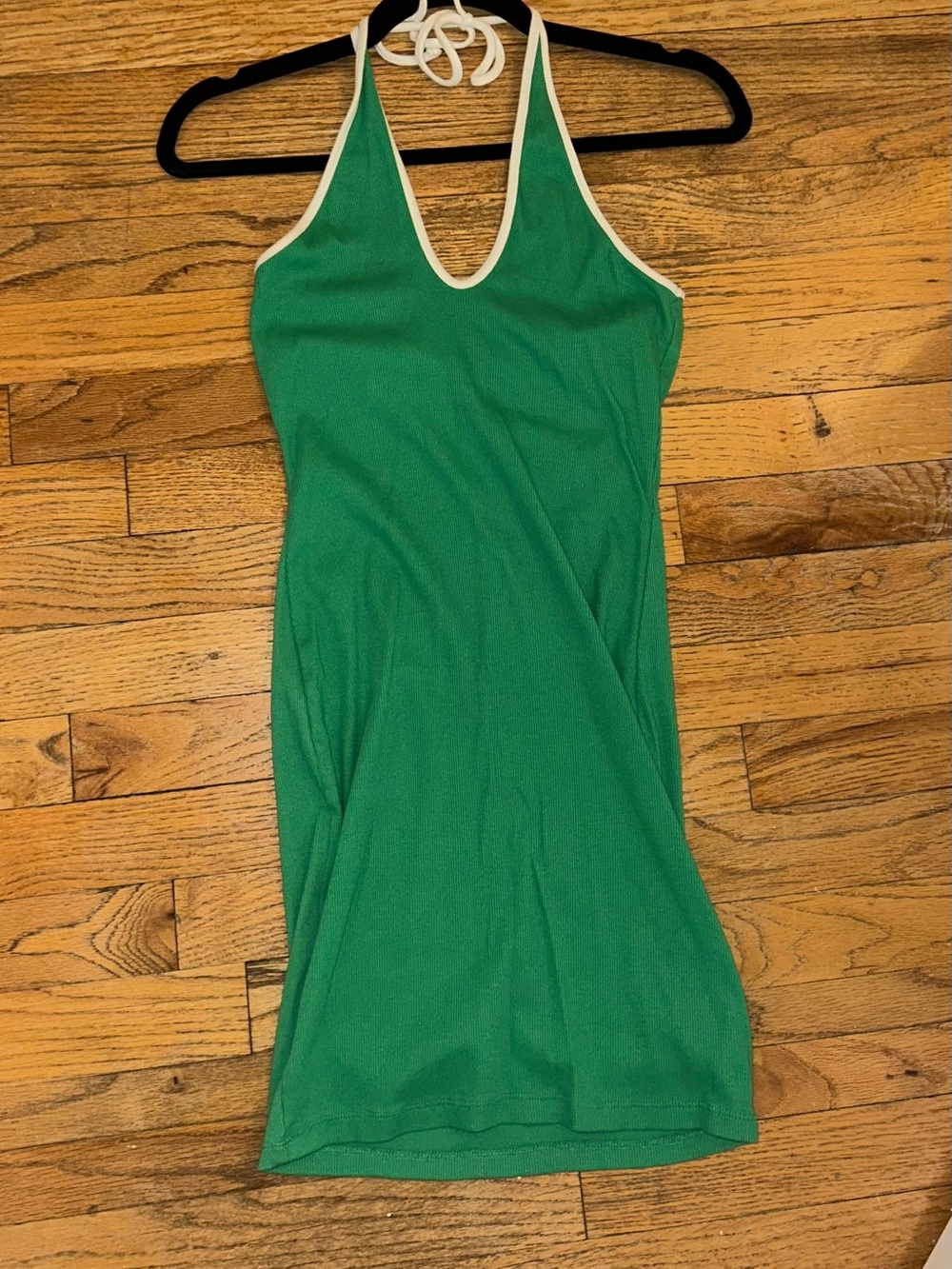 Women’s Green Halter Bodycon Dress